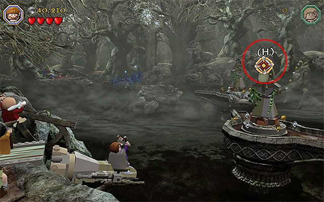 Wybierz Oriego i ponownie przygotuj jego procę (Oris Slingshot) - Etap 10 (Flies and Spiders) - Mroczna Puszcza | Opis przejścia LEGO The Hobbit - LEGO The Hobbit - poradnik do gry