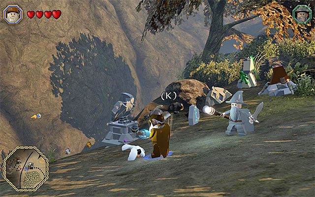 Musisz podleczyć rannego ptaka - Śródziemie - Dotarcie do High Fells | Opis przejścia LEGO The Hobbit - LEGO The Hobbit - poradnik do gry