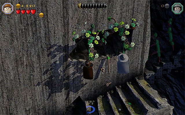 Czarodzieje muszą złapać się dwóch lin - Etap 13 (Looking for Proof) - Górska ścieżka | Opis przejścia LEGO The Hobbit - LEGO The Hobbit - poradnik do gry