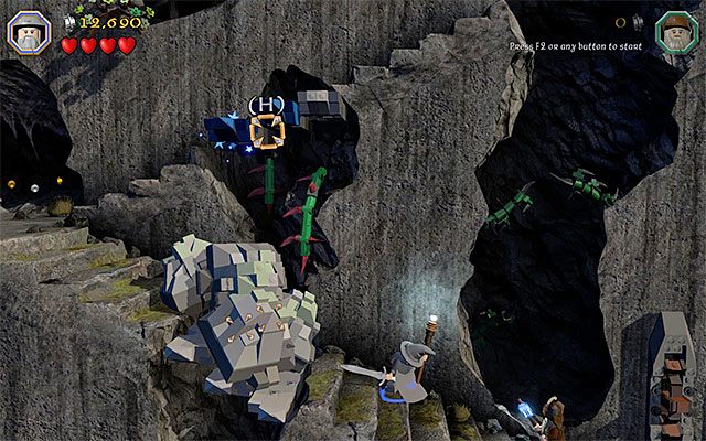 Kolejna barykada - Etap 13 (Looking for Proof) - Górska ścieżka | Opis przejścia LEGO The Hobbit - LEGO The Hobbit - poradnik do gry