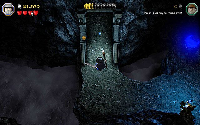Wyjście z labiryntu - Etap 13 (Looking for Proof) - Grobowiec czarnoksiężnika z Angmaru | Opis przejścia - LEGO The Hobbit - poradnik do gry