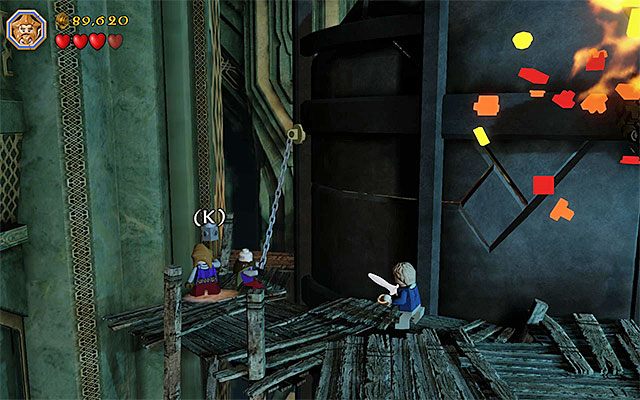 Ostatni z sojuszników wymagających wsparcia - Etap 16 (Inside Information) - Pokonanie Smauga | Opis przejścia LEGO The Hobbit - LEGO The Hobbit - poradnik do gry