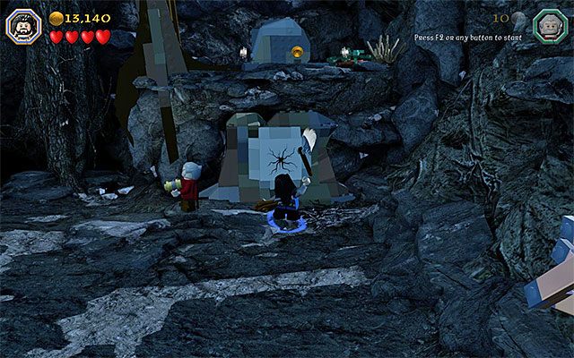 Popękana płyta - Etap 8 (Out of the Frying Pan...) | Główne etapy - Sekrety w LEGO The Hobbit - LEGO The Hobbit - poradnik do gry