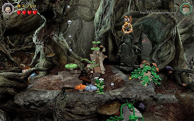 Druga sowa - Etap 10 (Flies and Spiders) | Główne etapy - Sekrety w LEGO The Hobbit - LEGO The Hobbit - poradnik do gry