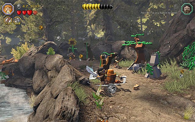 Kolejne gobliny z czasem przestaną pojawiać się w okolicy - Etap 11 (Barrels Out of Bond) | Główne etapy - Sekrety w LEGO The Hobbit - LEGO The Hobbit - poradnik do gry