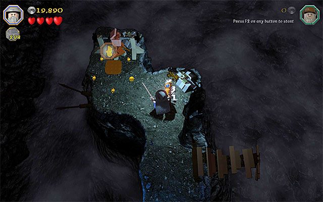 Skorzystaj z pochodni - Etap 13 (Looking for Proof) | Główne etapy - Sekrety w LEGO The Hobbit - LEGO The Hobbit - poradnik do gry