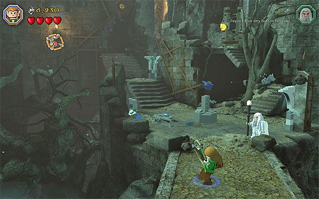 Trzecia tarcza - Etap 14 (The Necromancer) | Główne etapy - Sekrety w LEGO The Hobbit - LEGO The Hobbit - poradnik do gry