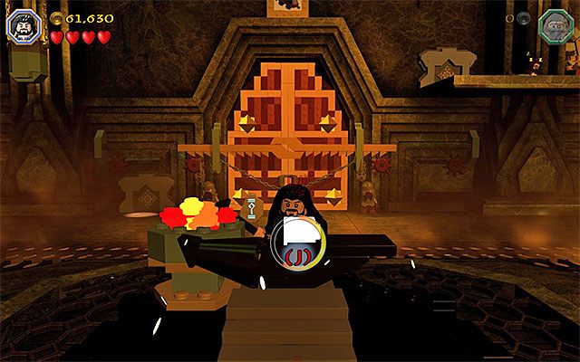 Kolejny krok to wykucie klucza - Etap 1 (Greatest Kingdom in Middle-Earth) - Wnętrze Samotnej Góry | Opis przejścia - LEGO The Hobbit - poradnik do gry