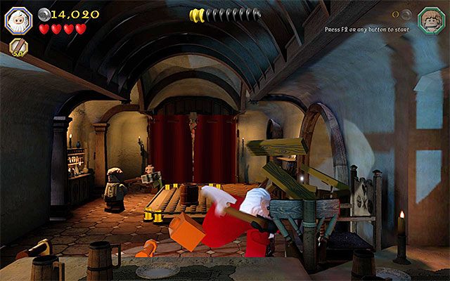 Jadalnia - Etap 2 (An Unexpected Party) - Przyjęcie | Opis przejścia LEGO The Hobbit - LEGO The Hobbit - poradnik do gry