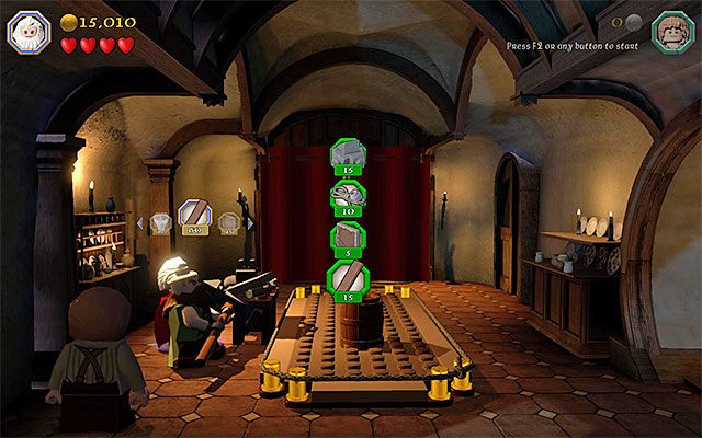 Jeśli nie masz surowców to poszukaj ich w chatce Bilbo - Etap 2 (An Unexpected Party) - Przyjęcie | Opis przejścia LEGO The Hobbit - LEGO The Hobbit - poradnik do gry