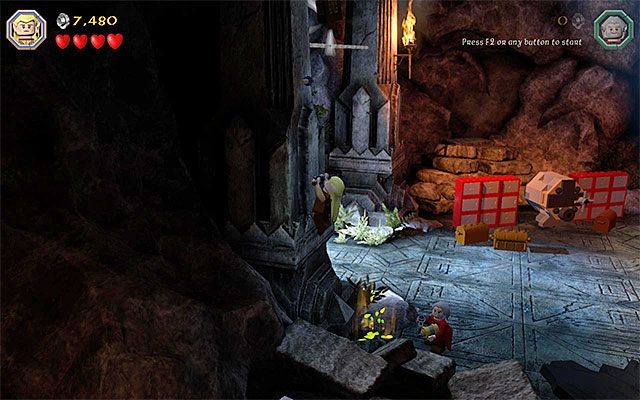 Doskakuj do kolejnych krawędzi - Etap 15 (On the Doorstep) | Główne etapy - Sekrety w LEGO The Hobbit - LEGO The Hobbit - poradnik do gry