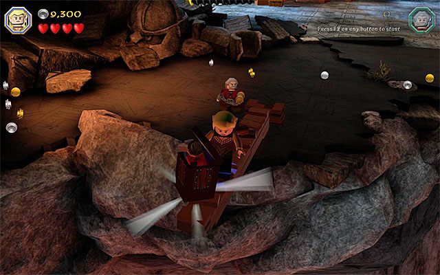 Uważaj żeby nie spaść w przepaść - Etap 15 (On the Doorstep) | Główne etapy - Sekrety w LEGO The Hobbit - LEGO The Hobbit - poradnik do gry