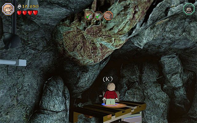 Ostatnia skrzynia - Etap 5 (The Troll Hoard) - Zbadanie jaskini | Opis przejścia LEGO The Hobbit - LEGO The Hobbit - poradnik do gry