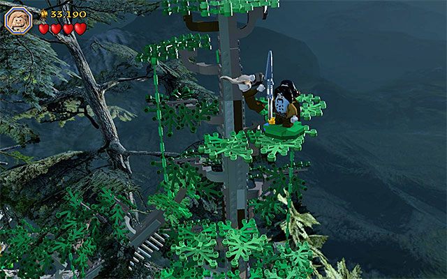 Wdrap się na Bifura - Etap 8 (Out of the Frying Pan...) - Ucieczka przed orkami | Opis przejścia - LEGO The Hobbit - poradnik do gry
