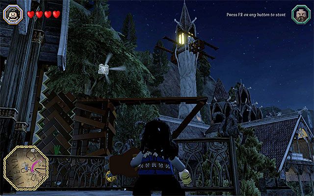 Przykładowy sekret odnaleziony na głównej mapie - 2. Śródziemie i jego eksploracja w LEGO The Hobbit - LEGO The Hobbit - poradnik do gry