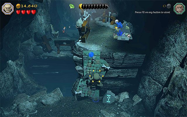 Jedynie gobliny mogą wspinać się po ścianach - 3. Interakcja z otoczeniem w LEGO The Hobbit - LEGO The Hobbit - poradnik do gry