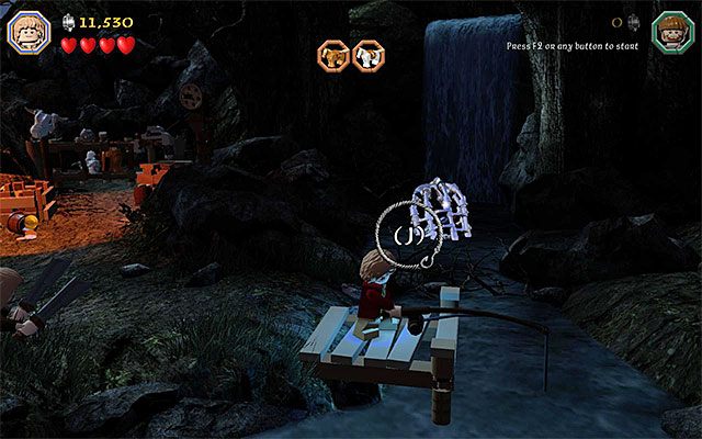 Przykładowa mini-gra wędkarska - 8. Mini-gry w LEGO The Hobbit - LEGO The Hobbit - poradnik do gry