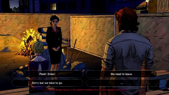 Ważny Wybór 1 - Ważne wybory | Epizod 3 - A Crooked Mile | The Wolf Among Us - The Wolf Among Us - sezon 1 - poradnik do gry
