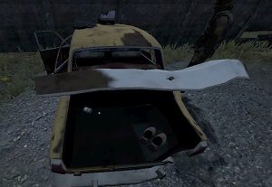 Samochody - w bagażnikach samochodów często można znaleźć amunicję oraz dodatki do broni - DayZ: Dozbrajanie - broń, przedmioty, gdzie szukać? - DayZ - poradnik do gry