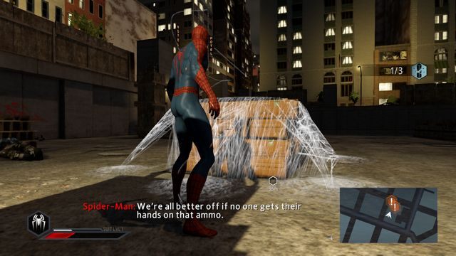 Zabezpiecz skrzynie - On the trail of a killer! | Opis przejścia The Amazing Spider-Man 2 - The Amazing Spider-Man 2 - poradnik do gry