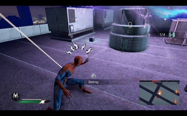 Skrzynka ulepszeń #1 - Power surge! | Opis przejścia The Amazing Spider-Man 2 - The Amazing Spider-Man 2 - poradnik do gry