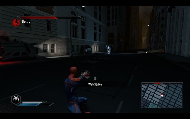 Strzelaj, aż poświata Electro zniknie - Power surge! | Opis przejścia The Amazing Spider-Man 2 - The Amazing Spider-Man 2 - poradnik do gry