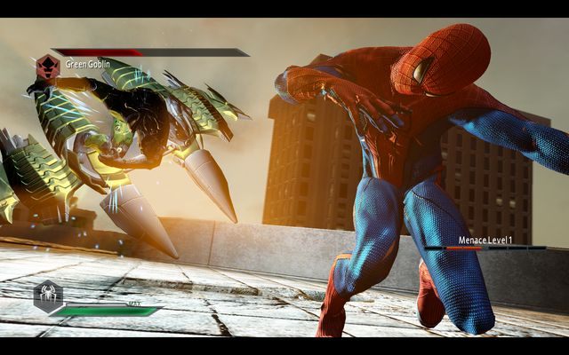 Nadlatujący przeciwnik - The Green Goblin! | Opis przejścia The Amazing Spider-Man 2 - The Amazing Spider-Man 2 - poradnik do gry