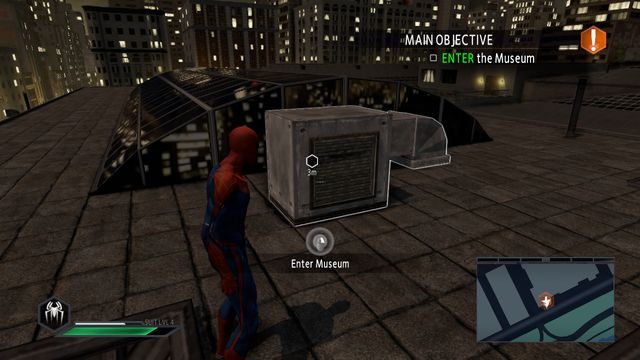 Kanał wentylacyjny w muzeum - Claws of the cat! | Opis przejścia The Amazing Spider-Man 2 - The Amazing Spider-Man 2 - poradnik do gry