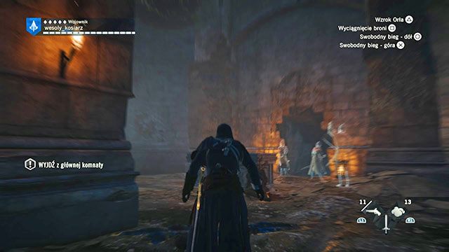 Przejście prowadzące dalej. - 03 - Bastylia (Most Serwerowy) | Solucja AC Unity - Assassins Creed: Unity - poradnik do gry