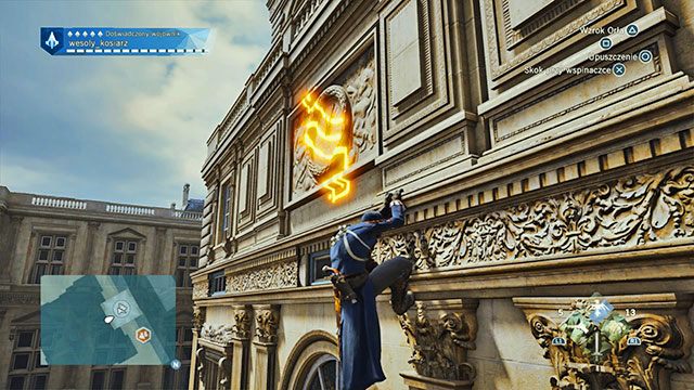 Pierwszą odpowiedź znajdziesz na Luwrze, na najwyższej wieży budynku, na zegarze po wewnętrznej stronie, obok punktu Nomad - Zadania poboczne | Tuileries - mapa w AC Unity - Assassins Creed: Unity - poradnik do gry