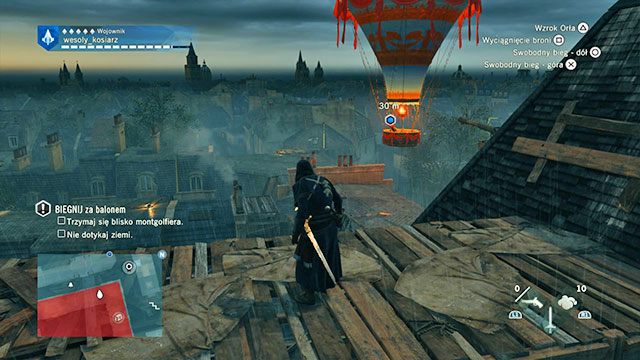 Za tym balonem! - 03 - Ucieczka | Solucja AC Unity - Assassins Creed: Unity - poradnik do gry