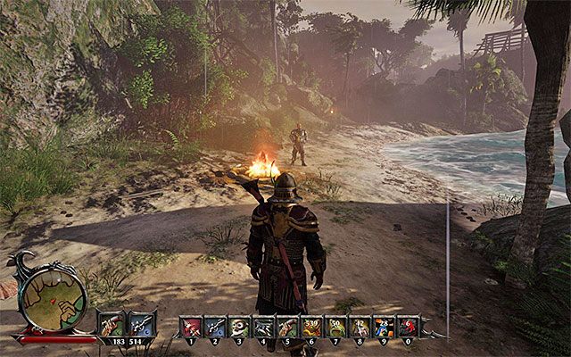 Ramona spotkasz w drodze do miasta - Bring Ramon Into the Harbour Town (Zabierz Ramona do miasta portowego) | Poboczne zadania - Antigua - Risen 3: Władcy Tytanów - poradnik do gry