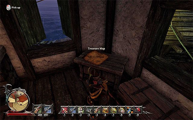 Mapa jest na piętrze tawerny - The Treasure at the Port of Antigua (Skarb w porcie Antigui) | Poboczne zadania - Antigua - Risen 3: Władcy Tytanów - poradnik do gry