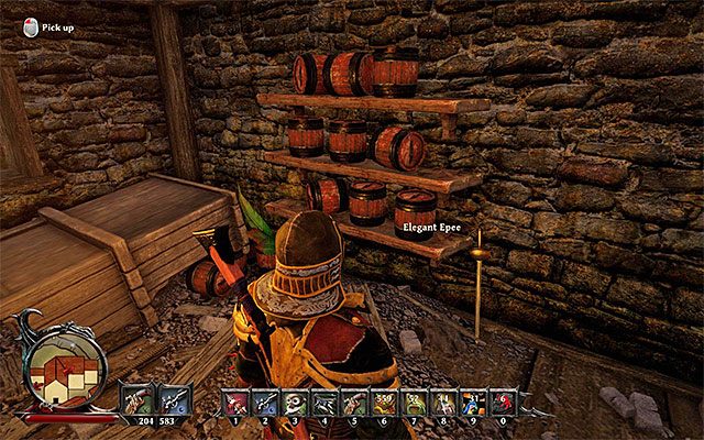 Zbadaj składzik w jednym z budynków w porcie - Pirate Problems (Problemy z piratami) | Poboczne zadania - Antigua | Risen 3 - Risen 3: Władcy Tytanów - poradnik do gry