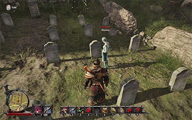 Hannę odnajdziesz na cmentarzu - New Allies (Nowi sojusznicy) | Główne zadania - Calador | Risen 3 Władcy Tytanów - Risen 3: Władcy Tytanów - poradnik do gry