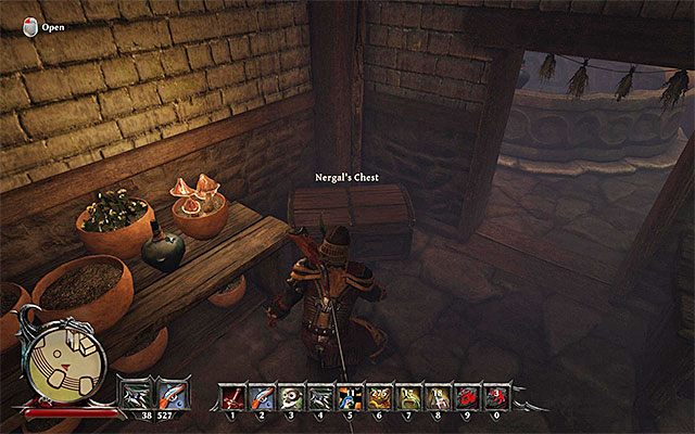 Skrzynia Nergala - The Private Store (Prywatny składzik) | Poboczne zadania - Taranis | Risen 3 - Risen 3: Władcy Tytanów - poradnik do gry