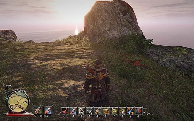 Odszukaj znak X na wyspie - The Treasure on the Beach of Taranis (Skarb na plaży Taranis) | Poboczne zadania - Taranis - Risen 3: Władcy Tytanów - poradnik do gry