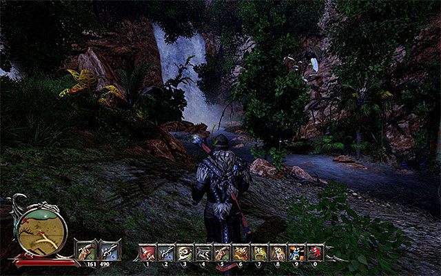 Skieruj się w stronę rzeki - Feminine Charms (Kobiece wdzięki) | Zadania załogi (Crew) | Risen 3 - Risen 3: Władcy Tytanów - poradnik do gry