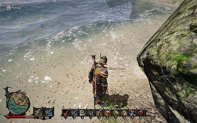 Ostrze odnajdziesz niedaleko obozowiska Shaxa - Re-Forge Maras Fame (Wykuj ponownie Sławę Mary) | Zadania związane z broniami (Weapons) - Risen 3: Władcy Tytanów - poradnik do gry