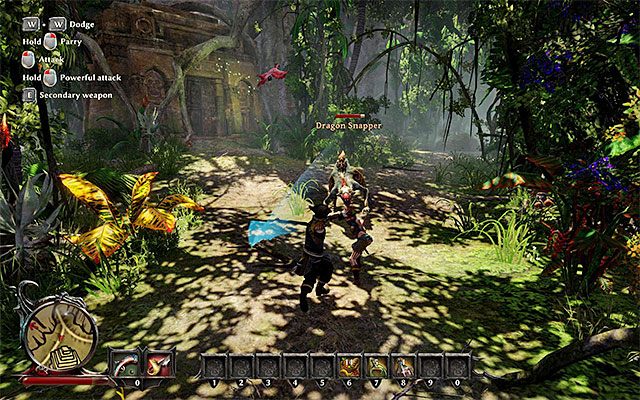 Ogromnego potwora możesz ominąć lub zabić - Hunting for Treasure (Polowanie na skarb) | Główne zadania - Wybrzeże Krabów (Crab Coast) - Risen 3: Władcy Tytanów - poradnik do gry