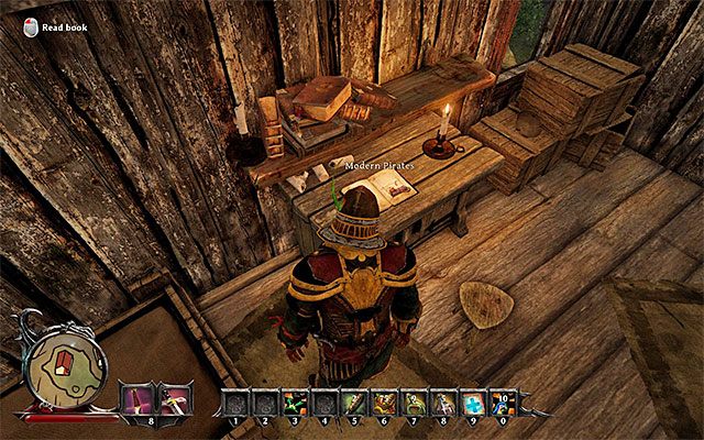 Miejsce odnalezienia księgi - Captn Finchs Treasure (Skarb kapitana Fincha) | Poboczne zadania - Calador - Risen 3: Władcy Tytanów - poradnik do gry