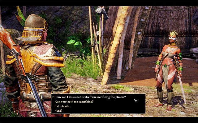 Porozmawiaj z Tenyą na temat piratów - On the Warpath (Na ścieżce wojennej) | Poboczne zadania - Kila | Risen 3 - Risen 3: Władcy Tytanów - poradnik do gry