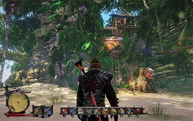 Chatka Chani w Zakazanej Dolinie - Recruit Chani (Zrekrutowanie Chani) | Główne zadania - Kila | Risen 3 - Risen 3: Władcy Tytanów - poradnik do gry