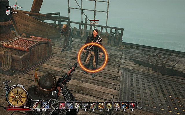 Zabij dwóch żołnierzy - Sea Battle Against Sebastiano (Bitwa morska z Sebastiano) | Pozostałe zadania - Risen 3: Władcy Tytanów - poradnik do gry