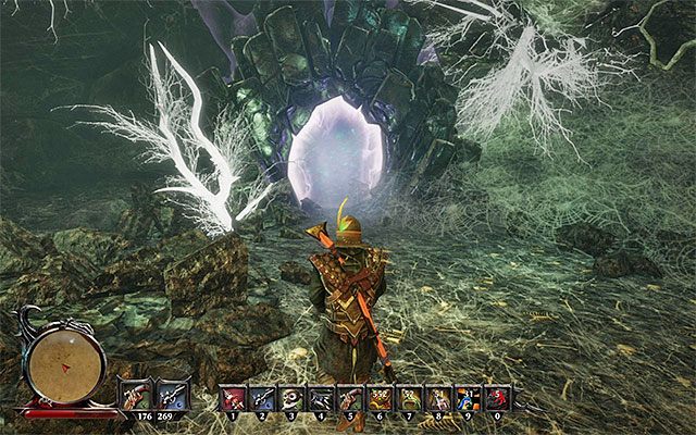 Portal jest w sali z Lordem Tytanów - The Realm of the Shadows (Królestwo Cieni) | Pozostałe zadania | Risen 3 - Risen 3: Władcy Tytanów - poradnik do gry