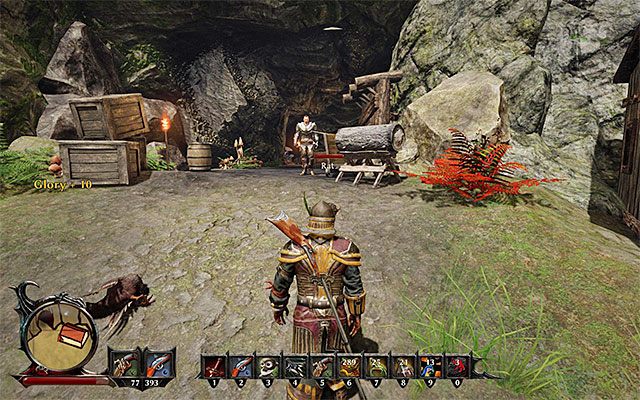 Valamira powinieneś odnaleźć przed wejściem do kopalni - New Allies (Nowi sojusznicy) | Główne zadania - Taranis | Risen 3 Władcy Tytanów - Risen 3: Władcy Tytanów - poradnik do gry