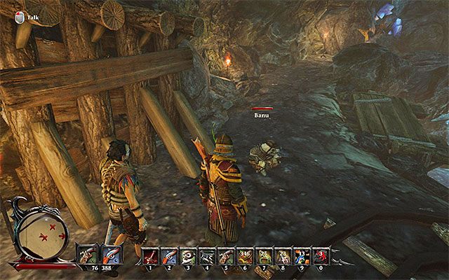 Banu to jeden z gnomów przebywających w kopalni - New Allies (Nowi sojusznicy) | Główne zadania - Taranis | Risen 3 Władcy Tytanów - Risen 3: Władcy Tytanów - poradnik do gry