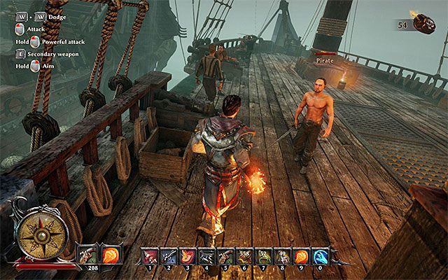 Zabij szybko wskazanego pirata - Sea Battle Against Morgan (Bitwa morska z Morganem) | Pozostałe zadania - Risen 3: Władcy Tytanów - poradnik do gry