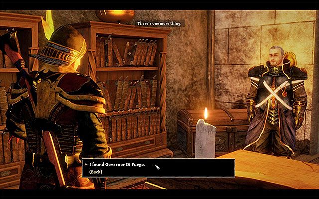 Porozmawiaj z Sebastiano - Di Fuegos Corpse (Zwłoki Di Fuego) | Poboczne zadania - Tacarigua | Risen 3 - Risen 3: Władcy Tytanów - poradnik do gry