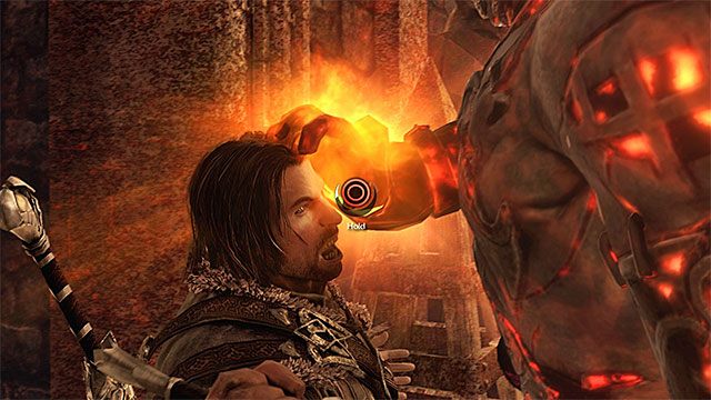 Przytrzymaj przycisk wyssania energii - 20a - Lord of Mordor (Władca Mordoru) | Główne misje Środziemie Cień Mordoru - Śródziemie: Cień Mordoru - poradnik do gry